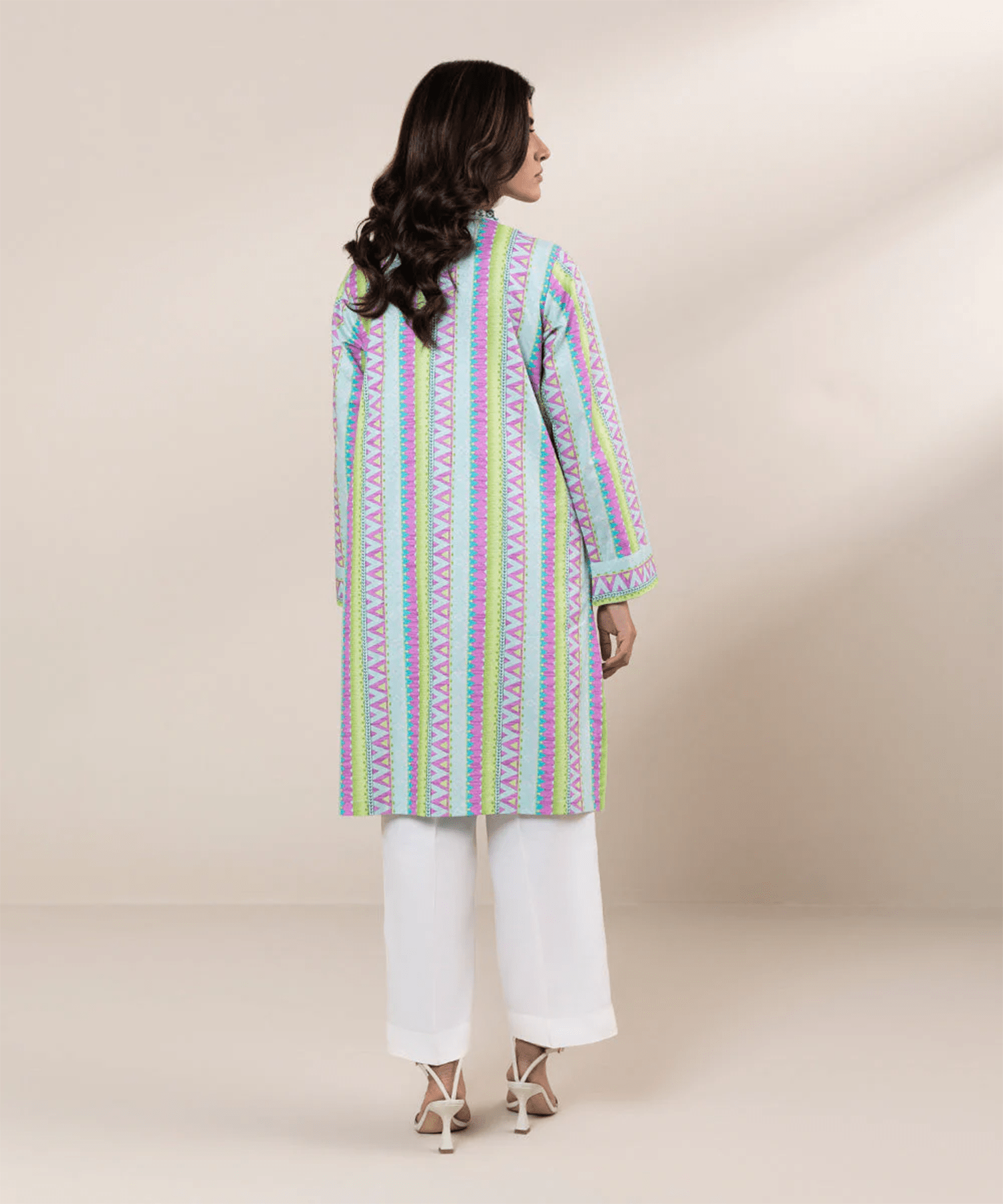 MULTI PRINTED DOBBY SHIRT - ALZENA0002SDY24V13 - XSM