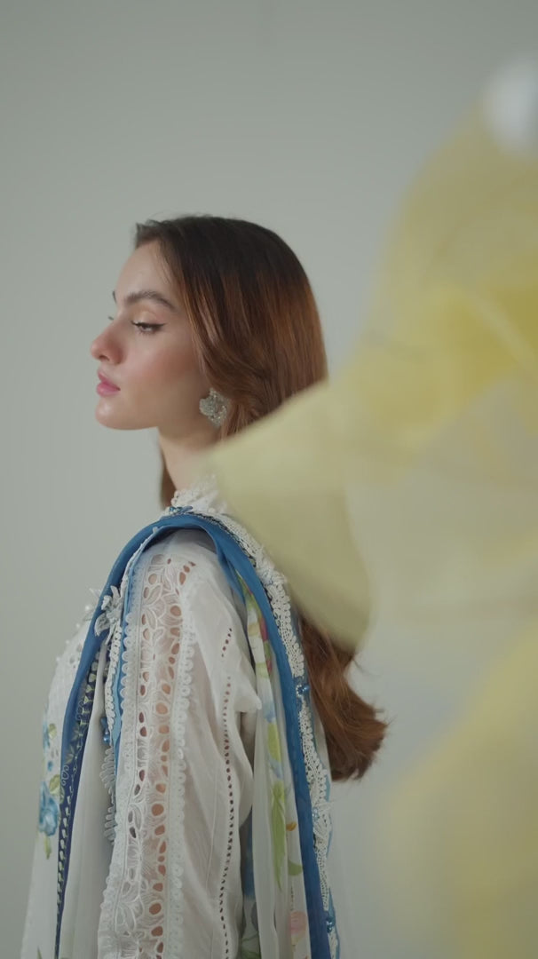 M.PRINTS | 3 PIECE | PRINTED LAWN SUIT | MPT-2501-A